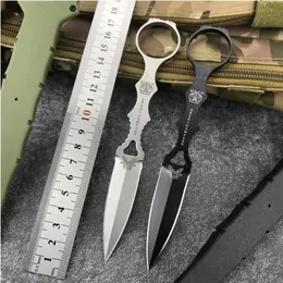 ZK20 маленький прямой нож для выживания на открытом воздухе BM бабочка 176 походный нож для выживания в дикой рыбалке EDC портативный нож нож для самообороны
