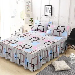 Yatak etek moda ince bölüm ev tekstil yatak dantel 3pcs/set (1bed 2pcs yastık kılıfı) sayfa kral/quee f0620