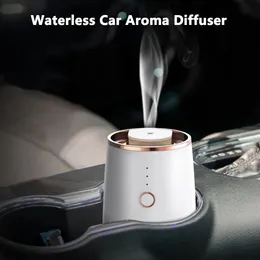 Óleos Essenciais Difusores Waterless Car Aroma Difusor USB Oil Office Desktop Portátil Elétrico para Spa Home Air Freshener 231212