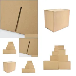 Packing Boxes Wholesale Customized Cardboard Box Packaging Express Small Batch Production Drop Delivery Office School Business Industr Otmux