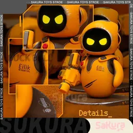 전기/RC 동물 사전 판매 오리지널 Eilik Robot DQ07 AI 지능형 전자 애완 동물 로봇 미니 데스크트 Eilik Smart Robot Electronic Toysl23116