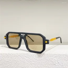 Occhiali da sole da esterno quadrati Germania KUB marca Maske P8 retro acetato donna uomo tonalità occhiali da sole di alta qualità