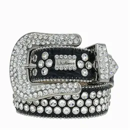 Designer Cintura da uomo BB Cintura BB Cinture di lusso Shiny Diamond Decoration Leash Fashion Cow Leathere Leash Celti di Qulity 787 787
