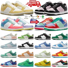 Designer campione del mondo Panda Scarpe da corsa basse in pile Uomo Donna Sun Club Holiday Special Disrupt 2 Jackboys Scarpe da ginnastica Reverse Unc Rosa Nero What The Paul Sneakers