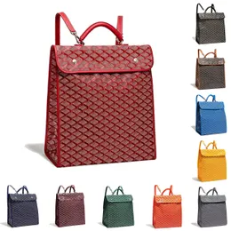 Lyxdesigner skolväska mode ryggsäck axelväska topphandtag mochila mens handväska kors kropp kvinnor bok väska läder rygg pack hög kapacitet koppling totes väskor