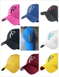 2019 Roger Federer RF Baseball Caps Tennis Hat Hat Snapback Cap Tennis Racquet Sport Hat 201999079065