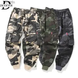 Pantalones de hombre Pantalones de jogging para hombre Pantalones cargo de camuflaje informal 2023 Nuevos hombres Ropa informal estilo hip hop Moda Pantalones harén militares lti-Pocket 8XLL231212