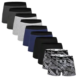 Underpants 10pcs Pack 2023 Men Panties Cotton Underwear Male Brand Boxer And For Homme Luxury Set Shorts Box Slip Kit 231211