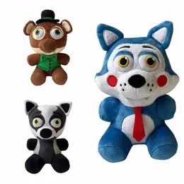 20 cm Plüsch FNAF Five Nights at Freddy Nightmare Freddy Bonnie Bear Foxy Springtrap Weiche Kuscheltiere Plüschtierpuppen Geschenk