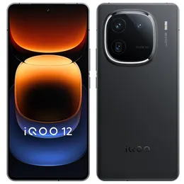 Original Vivo IQOO 12 5G Mobiltelefon Smart 16GB RAM 512GB ROM Snapdragon 8 Gen3 OTG NFC 64MP Android 6,78" 144Hz 1,5K AMOLED Vollbild-Fingerabdruck-ID Face Wake Mobiltelefon