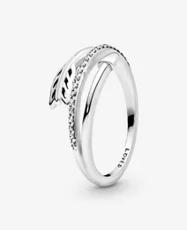 Neue Marke 100 925 Sterling Silber WrapAround Pfeil Ring für Frauen Hochzeit Verlobungsringe Modeschmuck 83742873547142