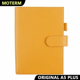 Notepads Moterm Original Series A5 Plus Cover for Hobonichi Cousin A5 Notebook Genuine Pebbled Grain Leather Planner Organizer Agenda 231211