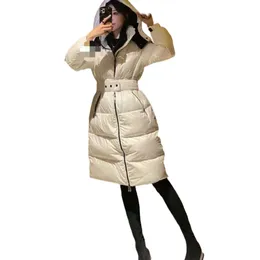 Monclair Designer Puffer Jacket Top Quality Ralphs Designer Monclair Puffer Jacket Top QualityWomen's Down Parkas Masked Temperament Midjelängd Slim Fiting