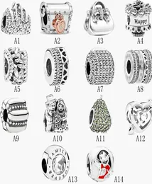 Real S925 Sterling Silver Charms Armband Love Bag Treasure Box One Pil Through Chain Snap Clasps Armband Fit For DIY Bead Charm6635448