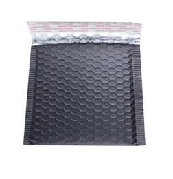 30pcs 15x18cm 블랙 패드 가드 봉투 금속 버블 메일러 알루미늄 호일 선물 가방 포장 포장 파우치 bag6867376