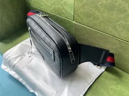 Marsupio nero di design Marsupio Cintura da uomo Zaino Tote Borse a tracolla Messenger Uomo Donna Borsa Portafoglio moda Fannypack Valigetta Vita con sacchetto per la polvere