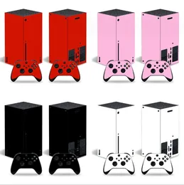 Helkroppsskinklistermärken Dekalskydd för Xbox Series X Console Controllers Skyddsskydd Wrap Sticker