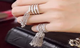 Европейское и американское кольцо 2021 года, модное блестящее микрозакрепленное цирконовое пшеничное кольцо с кисточкой, шарнирный хвост275s5266248