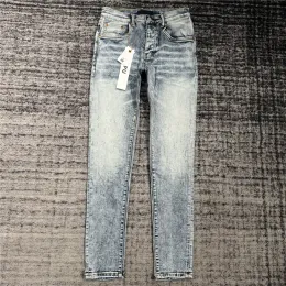 Lila Jeans für Damen, Designer-Jeans, Hosen für Herren, Denim-Tränen, schwarze Jeans, Baumwolljeans, Grau, Designer-Tag, nur großes Label, Übergröße, Relaxe