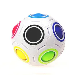 Descompressão Brinquedo Fidget Brinquedos Reliever Rainbow Magic Ball Plástico Puzzle Juguetes Squeeze para Crianças Zabawki Antysresowe Drop Deli Dhhlp