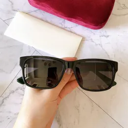 رومانسية 0340s أسود رمادي رمادي المستطيلات الشمسية Gafas de sol الرجال الصيف ريترو نظارات Occhiali da sole uv eyewear321w