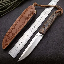 Outdoor Knives Multi-functional Military Tactical High Hardness Small Straight Self-defense Lifesaving Folding Knife 698