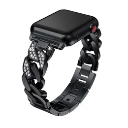 Edelstahl-Titanlegierungsarmband für Apple Watch Band Ultra 45 mm 44 mm 49 mm 41 mm 40 mm Armband iwatch Serie SE 3/4/5/6/7/8/9 100 Stück