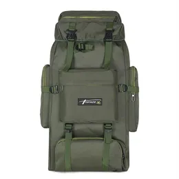 Mochila 70l sacos ao ar livre molle militar do exército tático mochilas saco de esportes à prova dwaterproof água acampamento caminhadas escalada travel239m