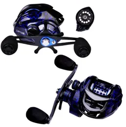 Mulinelli da baitcasting 50 Mulinello da pesca Spinning ad alta resistenza in metallo Micro Generale 721 Rapporto di trasmissione Bait Caster per la pesca9745330