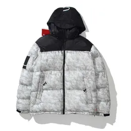 22ss Jackets womens puff Hooded Designer luxury parkas Zipper Pocket Coat Warm Drawstring Sweatshirts Couples coats Letter Winter Outwear tracksuit Size M-2XL RZSB