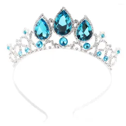 Haarspangen Kristall Prinzessin Krone für Mädchen Strass Tiara Perle Stirnband Geburtstag Mädchen Modeschmuck