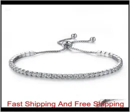 Silber überzogene Armbänder voller Diamant-Kristallkette passen Strass-Armreif-Armband-Frauen-weibliches Geschenk Br002 Umqcw R6Aej7118189