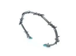 Trådhane Armelettbangle Barbed Thorns Geometric Creative Men Manschett Pulseras Bijoux Jewelry Bangle6166193