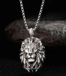 Neue Domineering Lion Head Anhänger Men039s Trendy Fashion Hip Hop Halskette Ins Personalisierte Schmuck Zubehör2479411