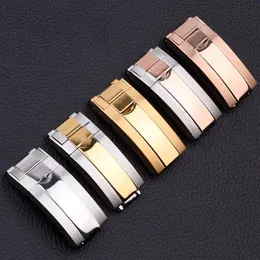 16mm x 9mm NEW High Quality Stainless steel Watch Bands strap Buckle Deployment Clasp FOR ROL bands245d