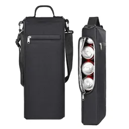 Black Golf Beer Rleeve Cooler Cooler Bag Golfa