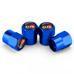 3 set Auto GR Sport Ruota Pneumatico Stelo Valvola Aria Caps Per Toyota Gazoo Racing GR86 Mirai Prado Avensis Spine Accessori Auto