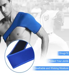 1pc shoulder support elastic bandage Breathable Shoulder Protection Sports fitness Tape SCR Single Shoulder Protector strap8821015