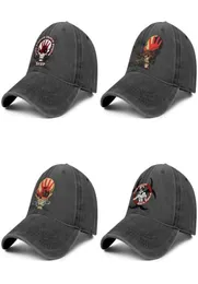 인기있는 Five Finger Death Punch Mens and Women Baseball Denim Cap Cool Fitted Custom Personalissports Fashion TrendyCustom Hats 1648607