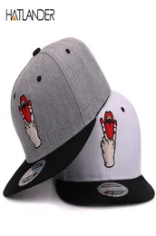 Hatlander moda snapback bonés de beisebol bboy gorras planas osso snapback chapéu legal feminino masculino snapbacks casual equipado hip hop cap1046264