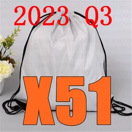 Мешки для вещей Последние Q3 CX 51 Сумка на шнурке CX51 Ремень Водонепроницаемый рюкзак Обувь Одежда Йога Бег Фитнес Дорожная сумка 231212