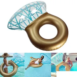 Inflatable Floats & Tubes Inflatable Floats Tubes Swim Ring Swimming Pool Float Water Sports Drop Delivery Sports Outdoors Water Sport Dhq9V