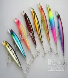 Lote30 ISCAS DE PESCA CRANKBAIT MINNOW CRANK HOOKS 95g105cm019165504