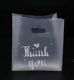 Thank You Plastic Gift Wrap Bag Cloth Storage with Handle Party Wedding Candy Cake Wrapping Bags DWB61306351117