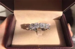 2021 великолепное потрясающее ограниченное издание Eternity Band Promise Ring из стерлингового серебра 925 пробы, 11 шт., обручальные кольца с овальным бриллиантом cz для W5859876