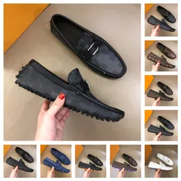 40Modelo Diseñador de lujo Hombres Mocasines Zapatos Mocasines Zapatos italianos Resbalón en los zapatos de vestir de los hombres Original Hombre Oficina Fiesta Boda Drive Zapatos casuales Tallas grandes 38-46