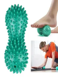 تدليك القدم الأسطوانة الفول السوداني المزدوج lacrosse spiky balls myofascial balls لالتهاب اللفافة الأخمصية التنقل الخلفي للألم قوس التخفيف 228160979