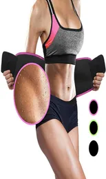Svettande midjetränare Thermo Sweat Belt Trainer Girdle Corset Women Body Shaper Fat Burning Slimming Fitness Modeling Strap 3746419