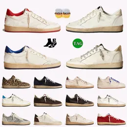 Top Quality Goldenss Goosess Crackle Leather Nappa Luxury Italy Ball Star Sneakers Designer Scarpe casual Sneaker senza tempo fatte a mano Never Stop Dreaming Trainers