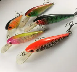 Lot30 Isca De Pesca Crankbait Mão Isca Gancho Baixo 72g8cm0122335316